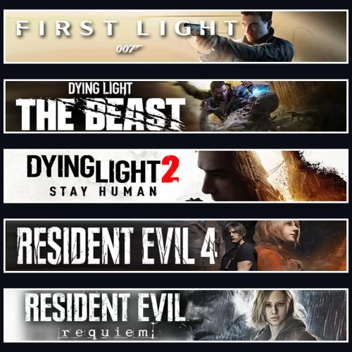 007 +Beast +DY2 +Evil 4 +Evil 9